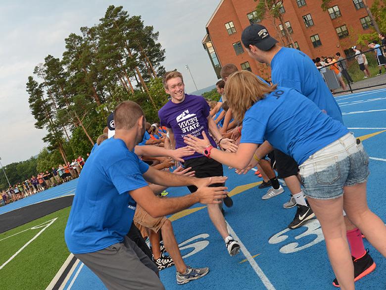 Current students welcoming first year students